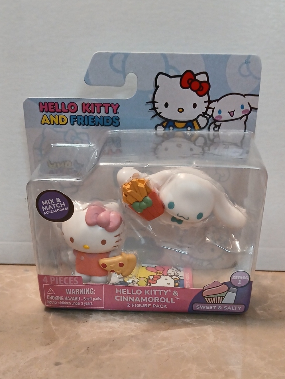 Hello Kitty And Friends Cinnamoroll 2 Figure Pack- Sweet&Salty Series